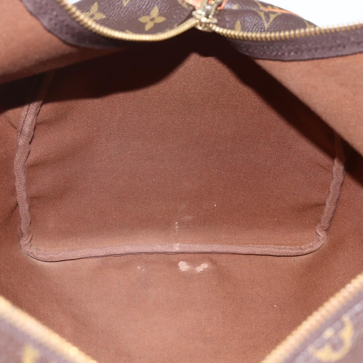 Louis Vuitton Keepall Bag Monogram Canvas Brown Canvas Travel Bag Bag (Pre-Owned)