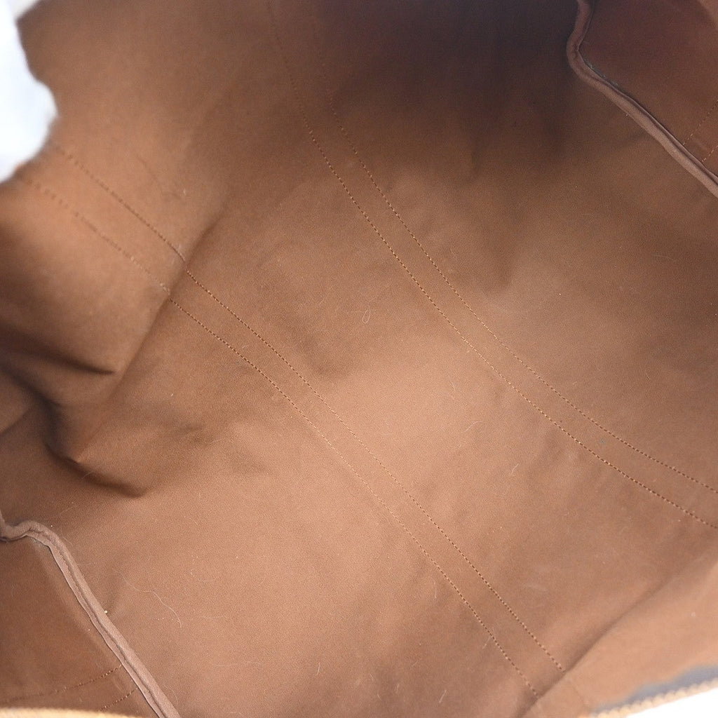 Louis Vuitton Keepall Bandouliere Bag Monogram Canvas Brown Canvas Travel Bag Bag (Pre-Owned)