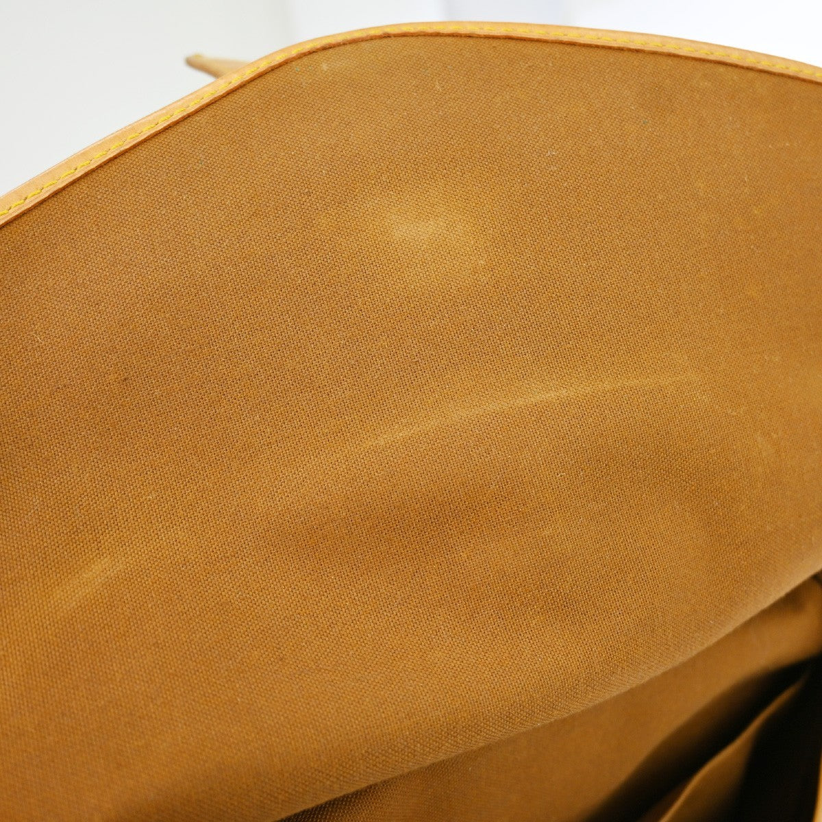 Louis Vuitton Saumur Handbag Monogram Canvas Brown Canvas Shoulder Bag Bag (Pre-Owned)