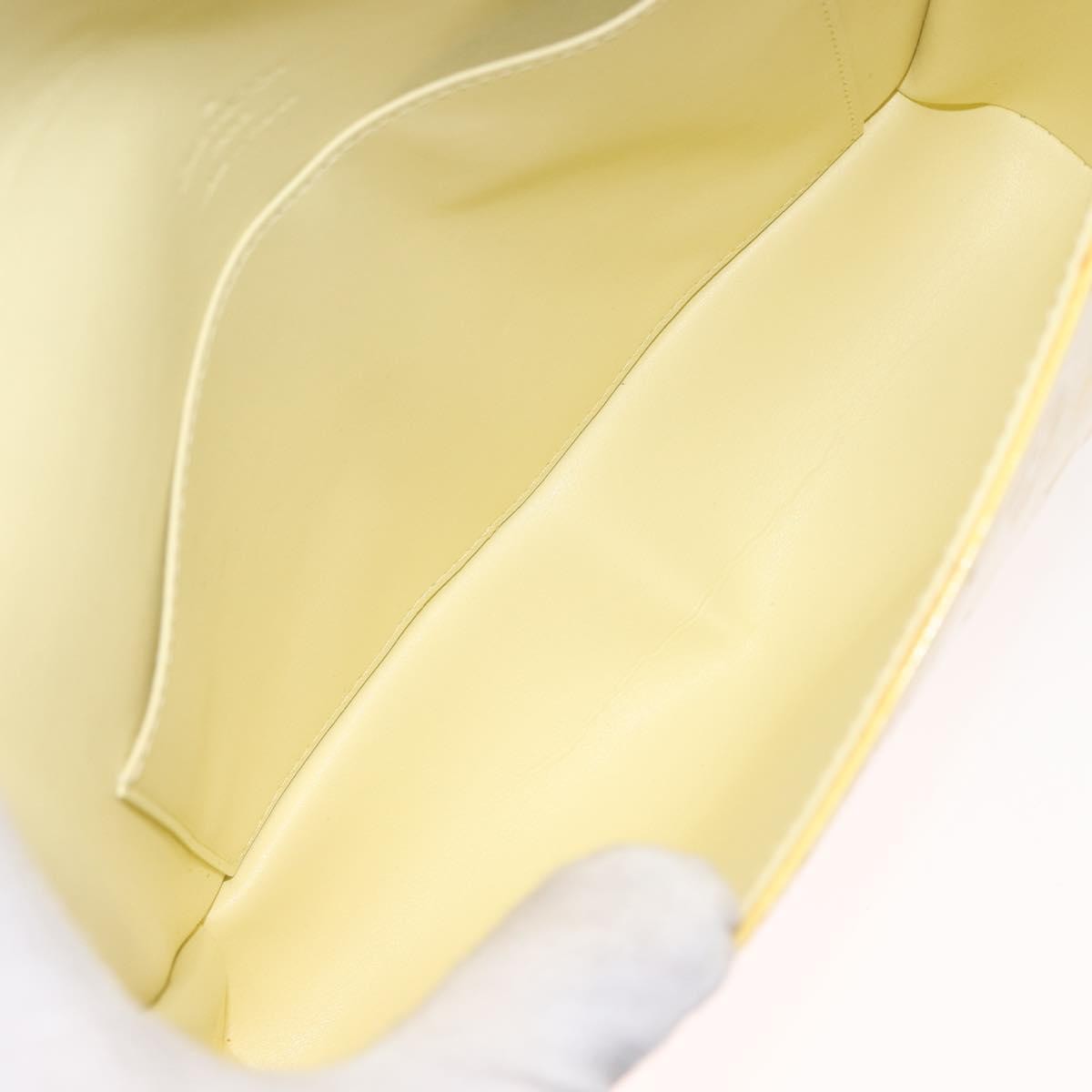 Louis Vuitton Thompson Street Handbag Monogram Vernis Yellow Patent_Leather Shoulder Bag Bag (Pre-Owned)