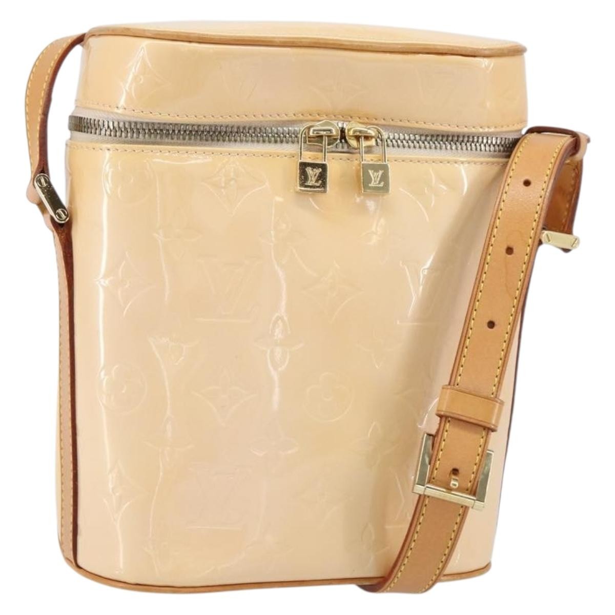 Louis Vuitton Sullivan Handbag Monogram Vernis Pink Patent_Leather Shoulder Bag Bag (Pre-Owned)