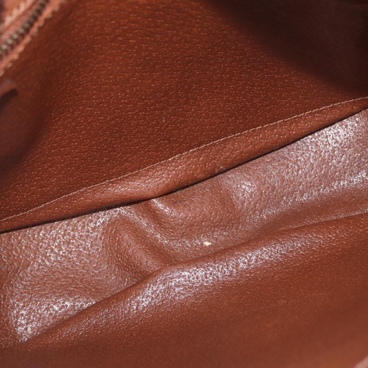 Louis Vuitton Jeune Fille Handbag Monogram Canvas Brown Canvas Shoulder Bag Bag (Pre-Owned)