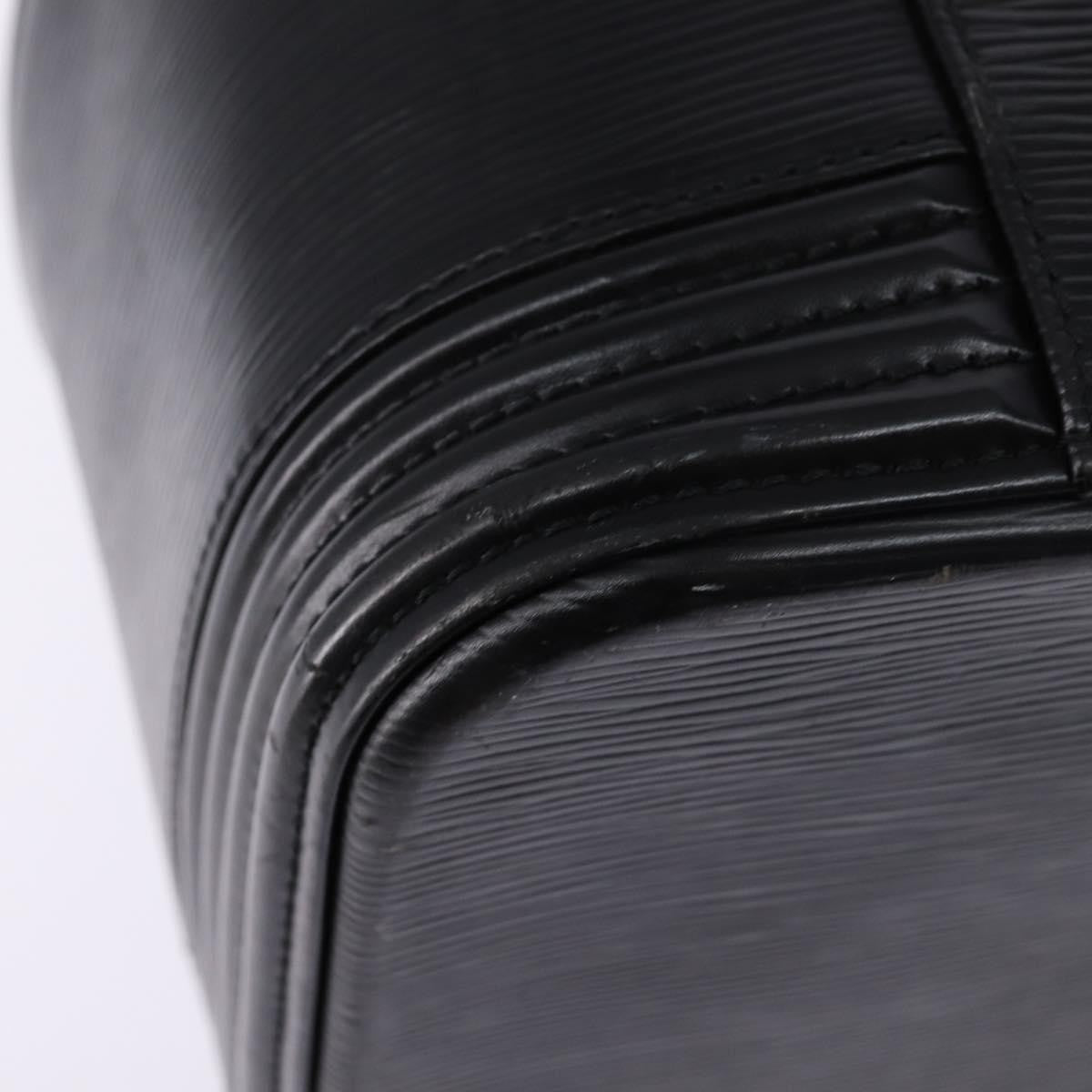 Louis Vuitton Nice Vanity Case Epi Leather Black Leather Bag (Pre-Owned)
