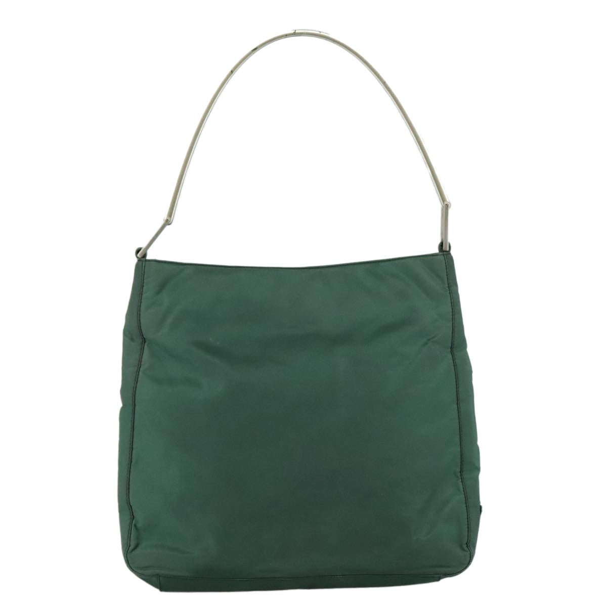 Prada Vintage Shoulder Bag Tessuto Green Nylon Shoulder Bag Bag (Pre-Owned)