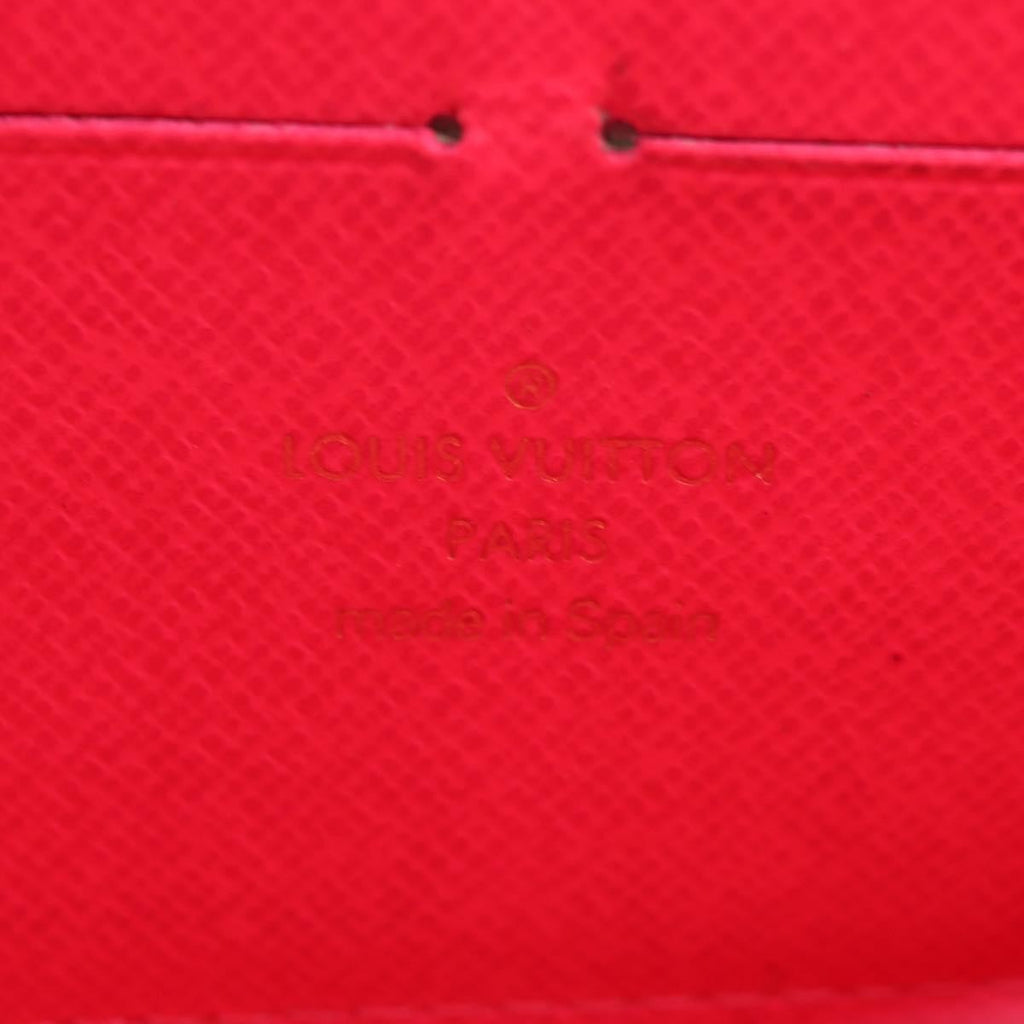 Louis Vuitton Zippy Wallet Canvas Pink Canvas Wallets Accessory (Pre-Owned)