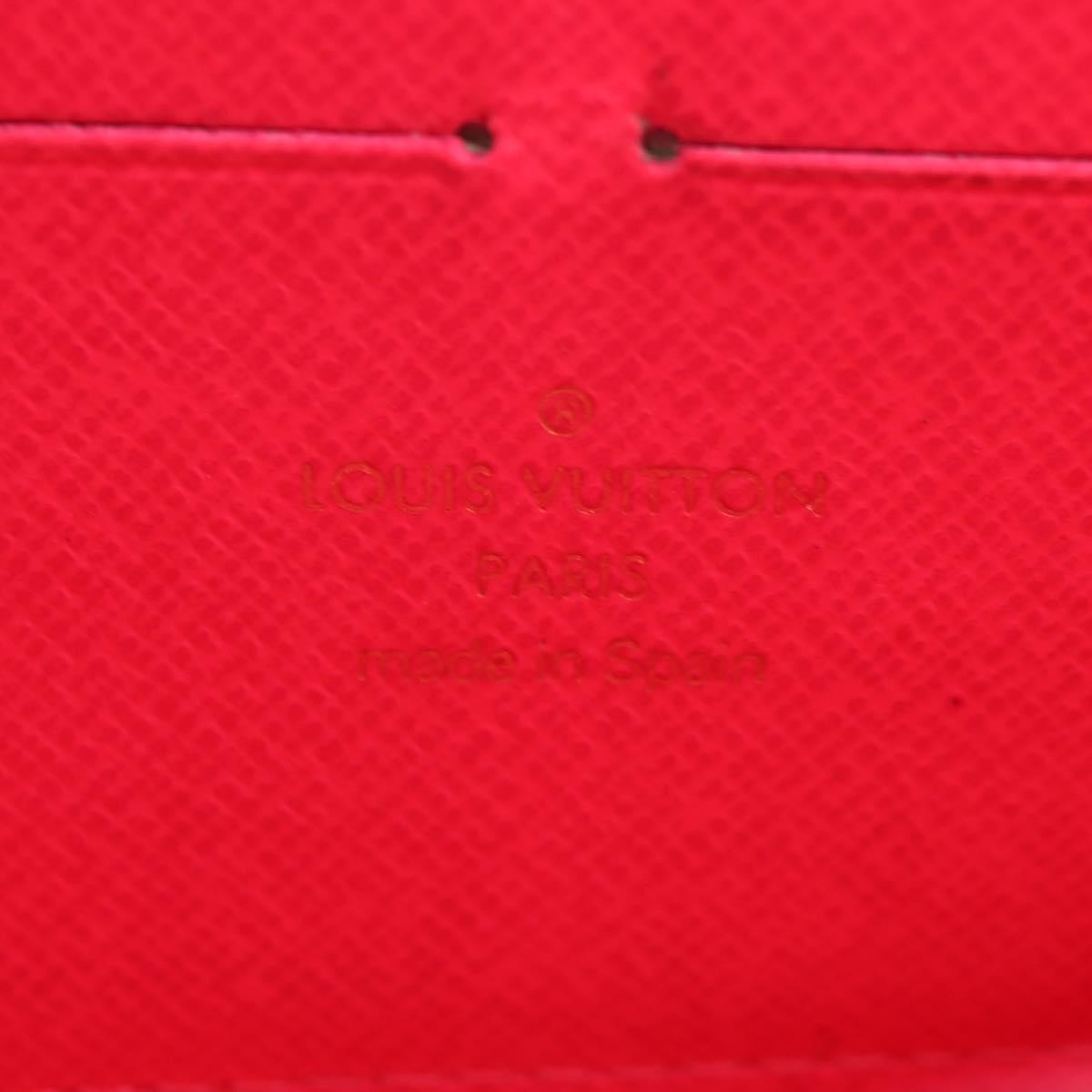 Louis Vuitton Zippy Wallet Canvas Pink Canvas Wallets Accessory (Pre-Owned)