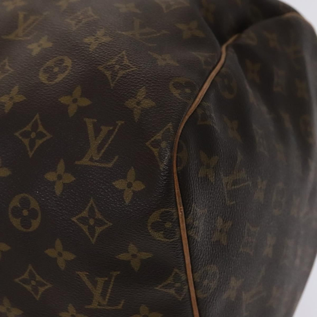 Louis Vuitton Keepall Bag Monogram Canvas Brown Canvas Travel Bag Bag (Pre-Owned)