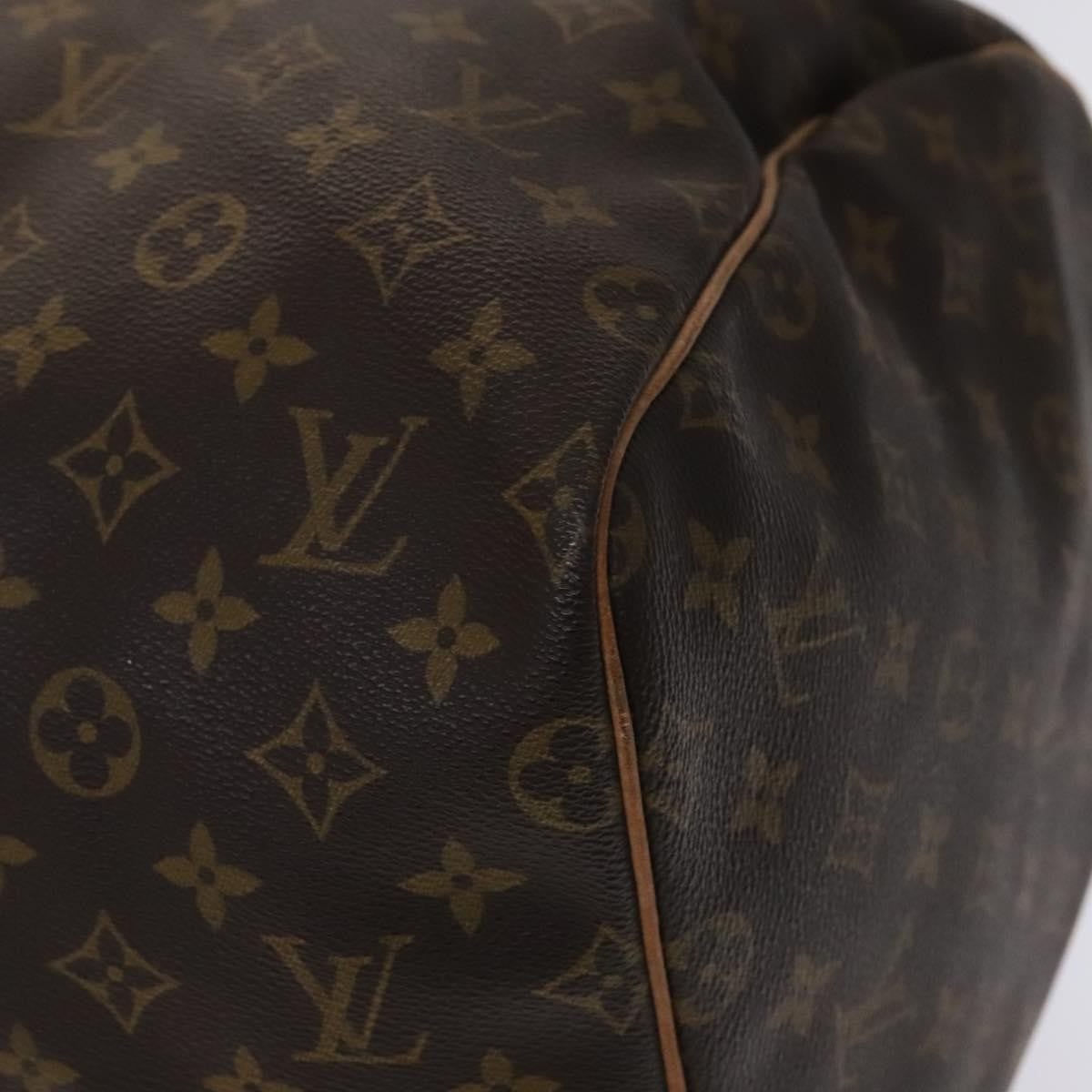 Louis Vuitton Keepall Bag Monogram Canvas Brown Canvas Travel Bag Bag (Pre-Owned)