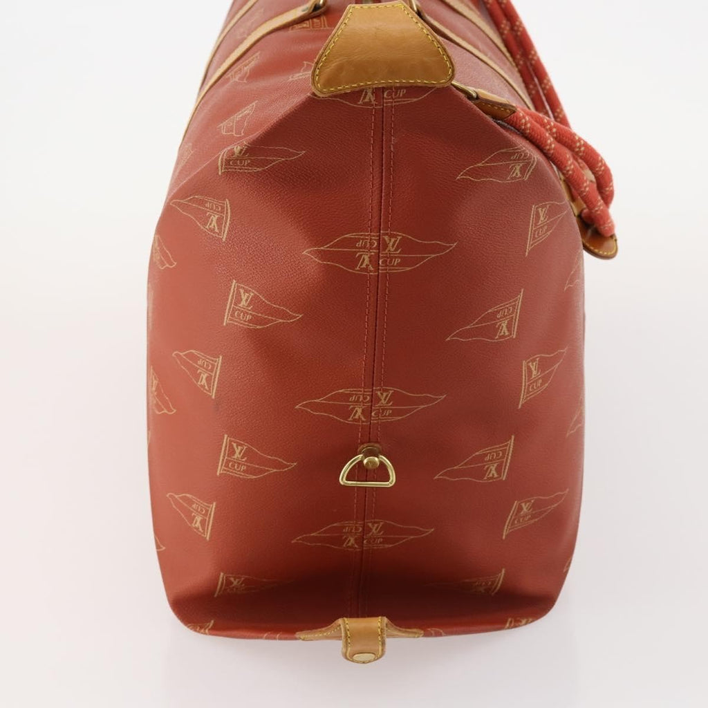 Louis Vuitton Cup Garment Cover Coated Canvas Red Pvc Travel Bag Bag (Pre-Owned)