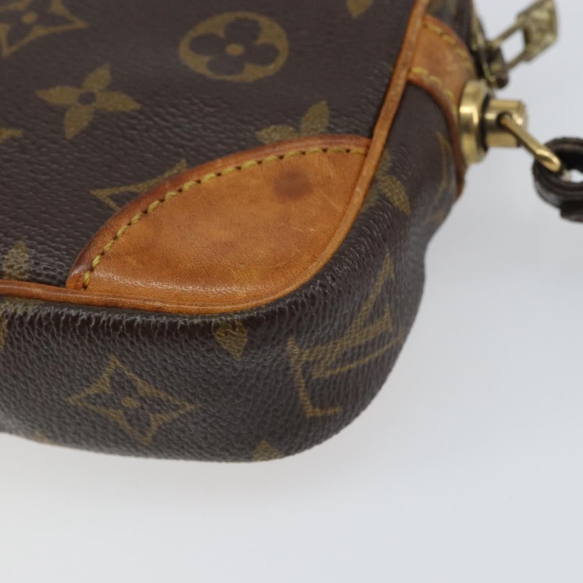 Louis Vuitton Marly Dragonne Clutch Monogram Canvas Brown Canvas Clutche & Pouche Bag (Pre-Owned)