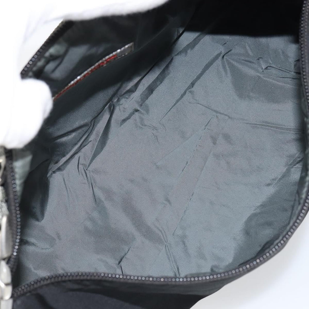 Prada Vintage Sport Shoulder Bag Nylon Black Nylon Shoulder Bag Bag (Pre-Owned)