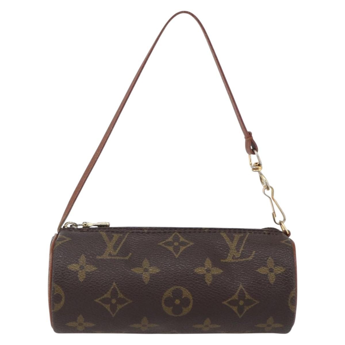 Louis Vuitton Papillon Pochette Monogram Canvas Brown Canvas Clutche & Pouche Bag (Pre-Owned)