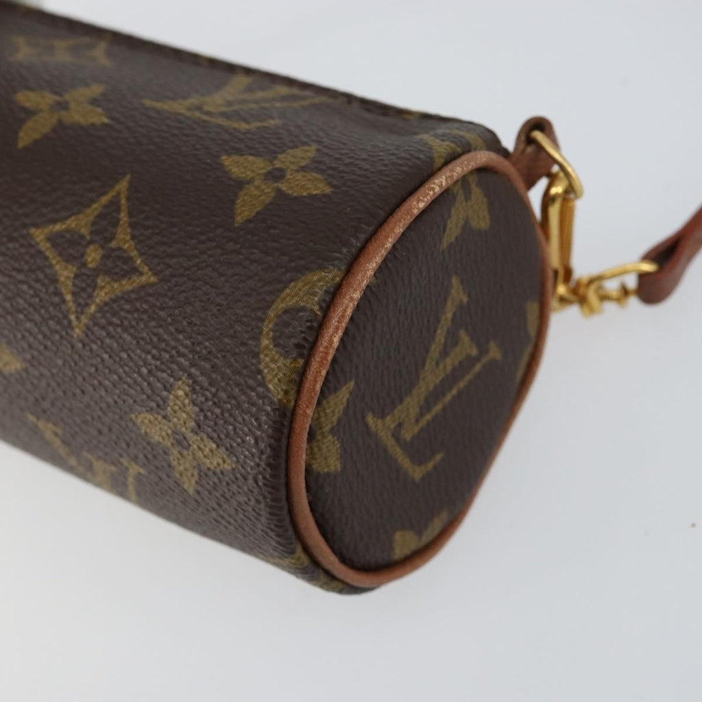 Louis Vuitton Papillon Pochette Monogram Canvas Brown Canvas Clutche & Pouche Bag (Pre-Owned)