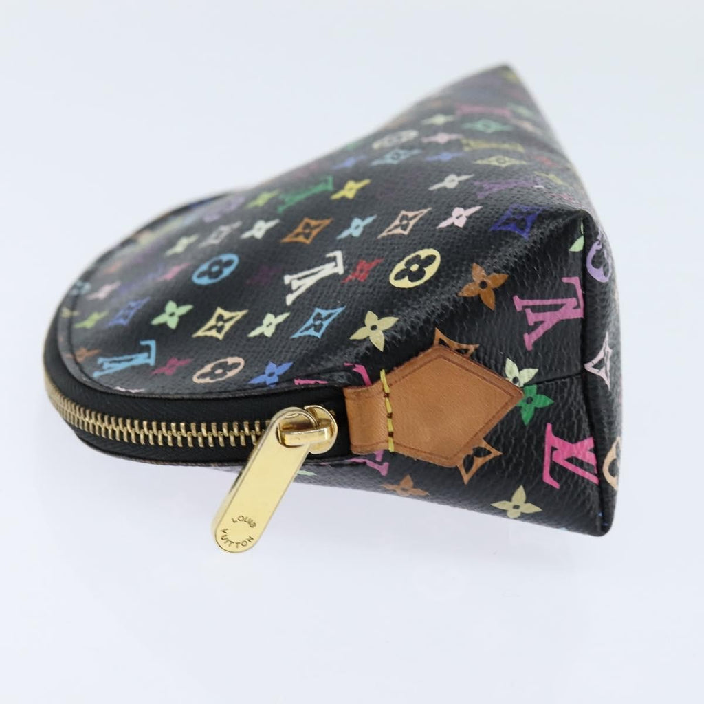 Louis Vuitton Cosmetic Pouch Monogram Multicolor Black Canvas Clutche & Pouche Bag (Pre-Owned)