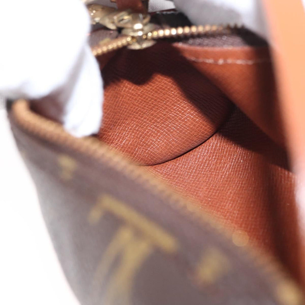 Louis Vuitton Papillon Pochette Monogram Canvas Brown Canvas Clutche & Pouche Bag (Pre-Owned)