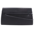 Louis Vuitton Dinard Handbag Epi Leather Black Leather Shoulder Bag Bag (Pre-Owned)