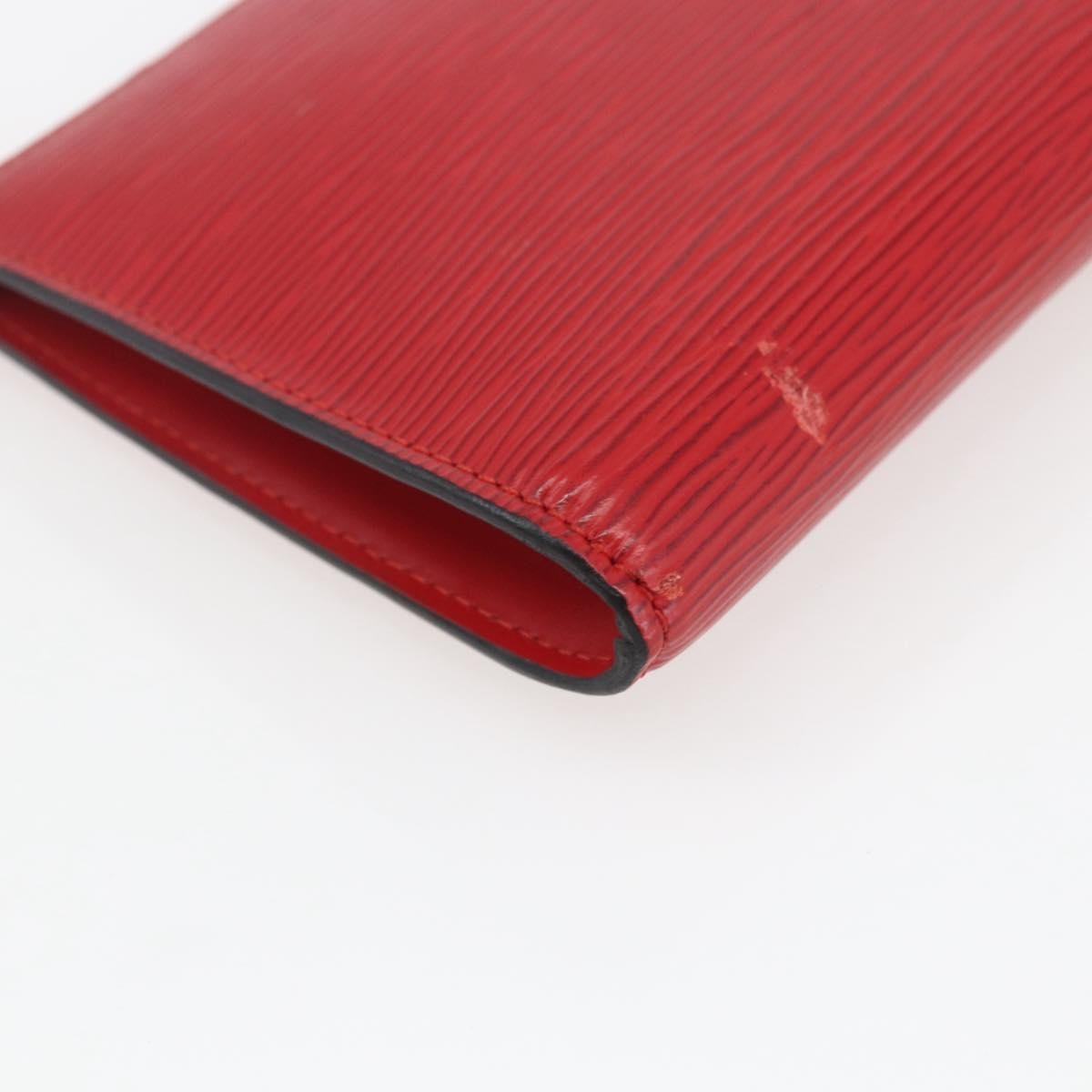 Louis Vuitton Pochette Accessoires Epi Leather Red Leather Clutche & Pouche Bag (Pre-Owned)