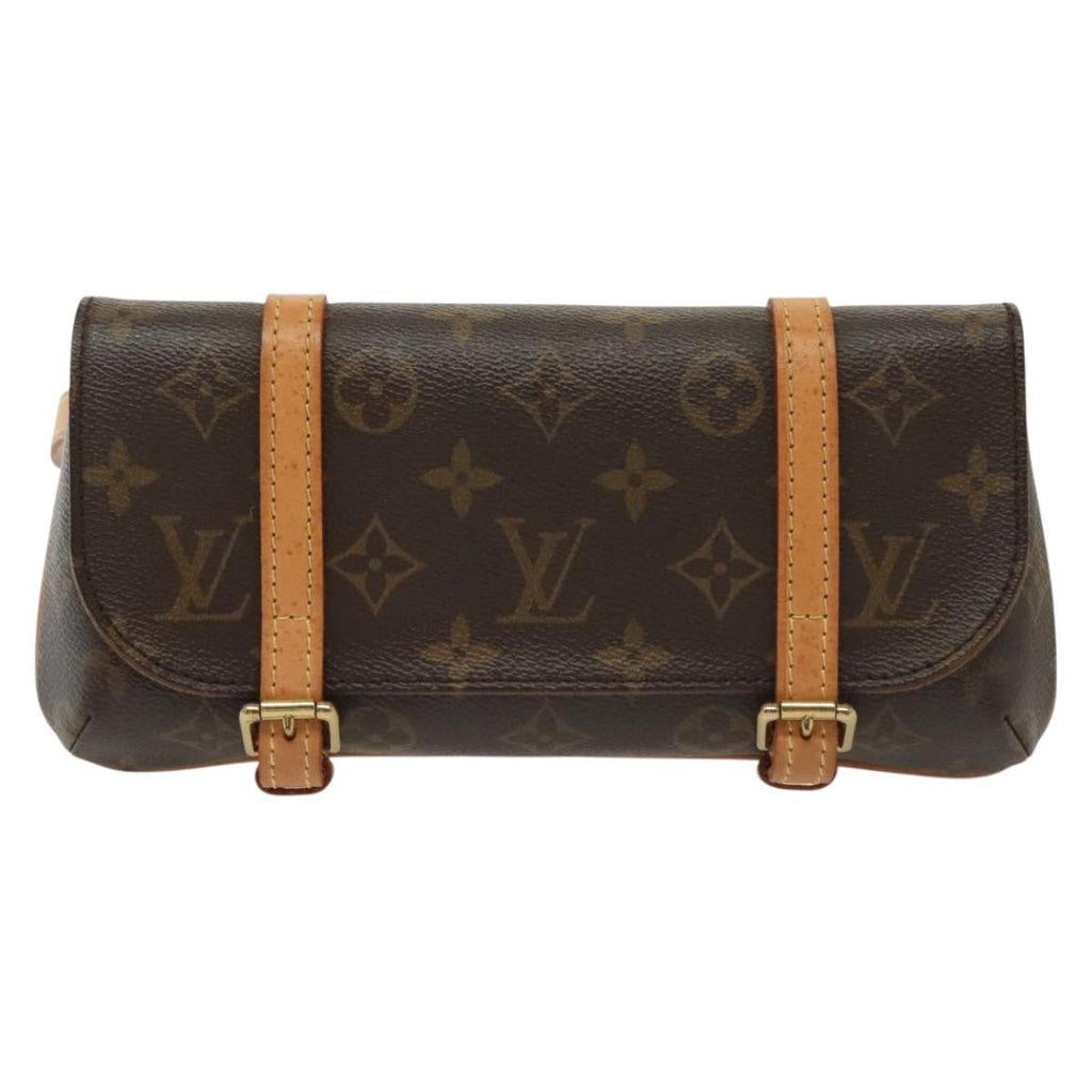 Louis Vuitton Marelle Waist Bag Monogram Canvas Brown Canvas Bag (Pre-Owned)