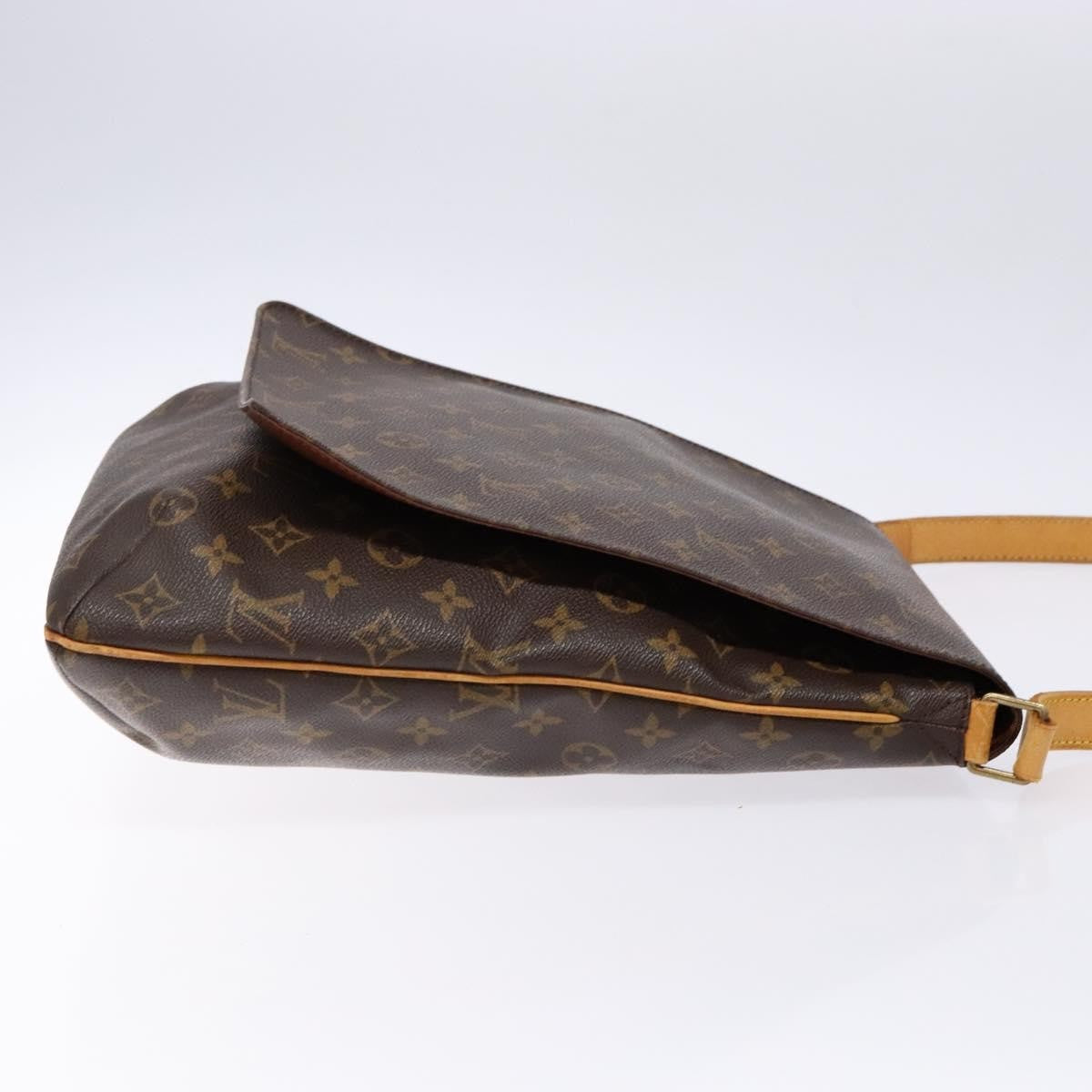 Louis Vuitton Musette Salsa Handbag Monogram Canvas Brown Canvas Bag (Pre-Owned)