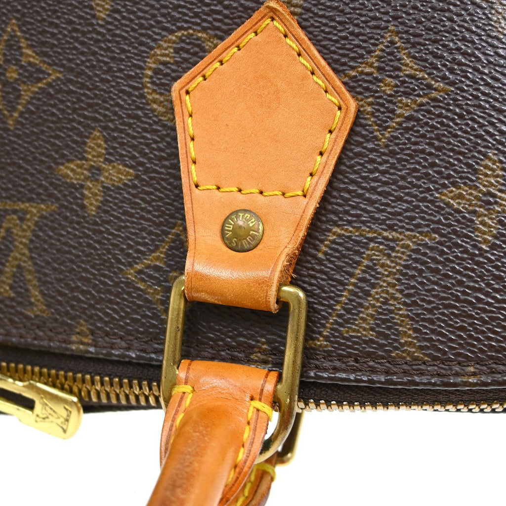 Louis Vuitton Vintage Alma Handbag Monogram Canvas Brown Canvas Handbag (Pre-Owned)