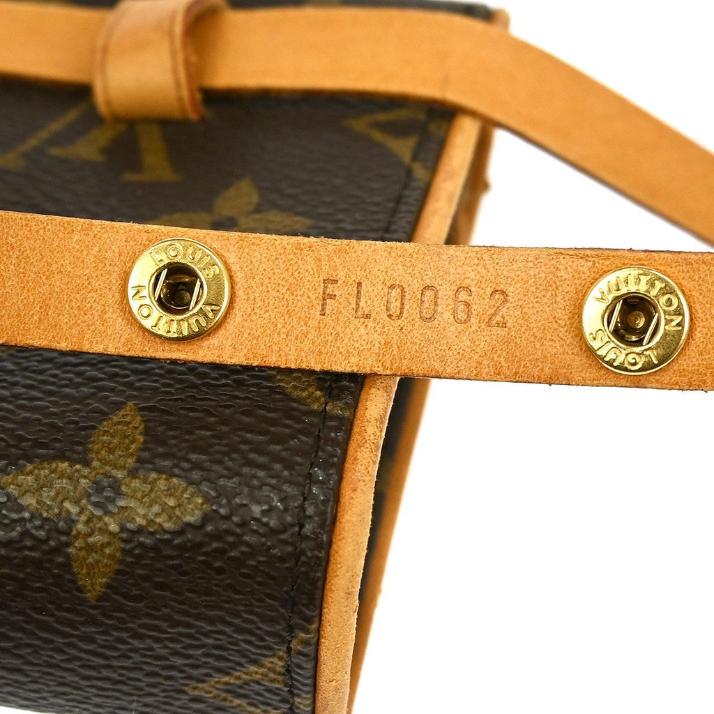 Louis Vuitton Florentine Waist Bag Monogram Canvas Brown Canvas Clutche & Pouche Bag (Pre-Owned)