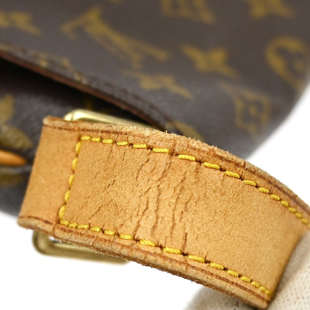 Louis Vuitton Musette Handbag Monogram Canvas Brown Canvas Shoulder Bag Bag (Pre-Owned)