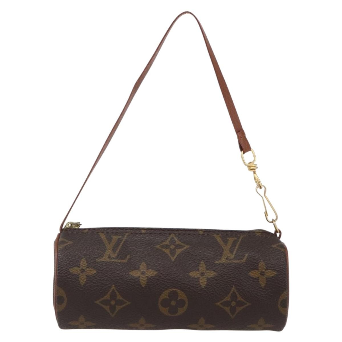 Louis Vuitton Papillon Pochette Monogram Canvas Brown Canvas Clutche & Pouche Bag (Pre-Owned)