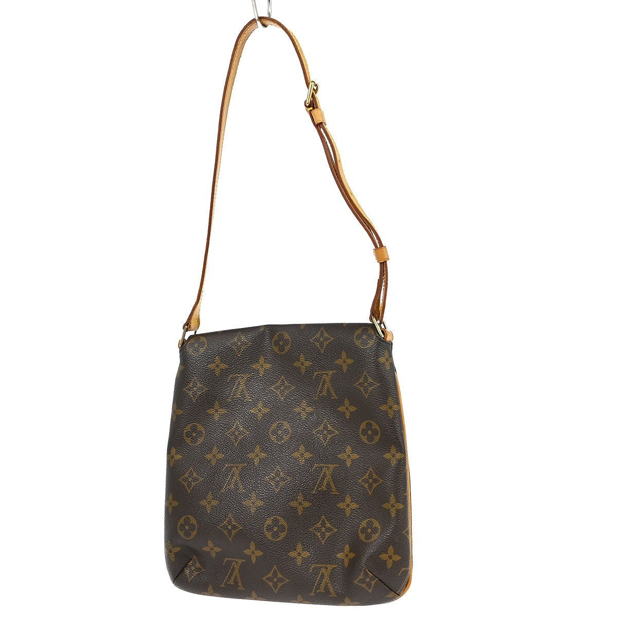 Louis Vuitton Musette Salsa Handbag Monogram Canvas Brown Canvas Shoulder Bag Bag (Pre-Owned)