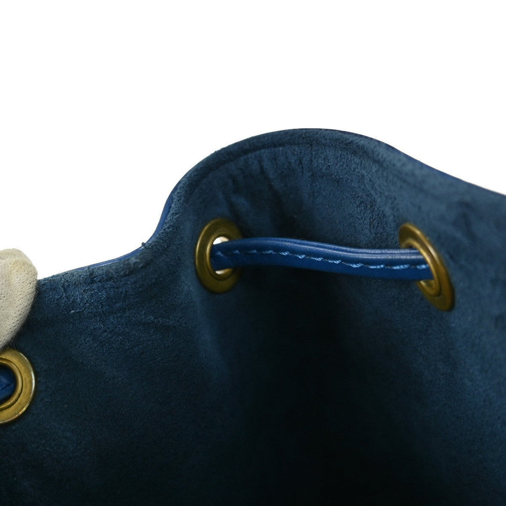 Louis Vuitton Noe Handbag Epi Leather Blue Leather Shoulder Bag Bag (Pre-Owned)