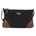 Prada Vintage Shoulder Bag Tessuto Black Nylon Shoulder Bag Bag (Pre-Owned)