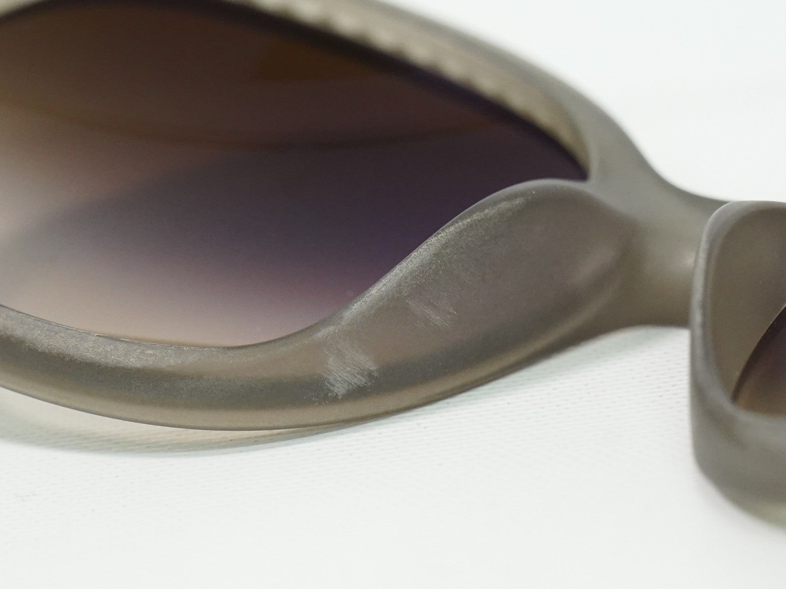Chanel Logo Cc Sunglasses Plastic Gray Plastic Sunglasse Accessory (Pre-Owned)