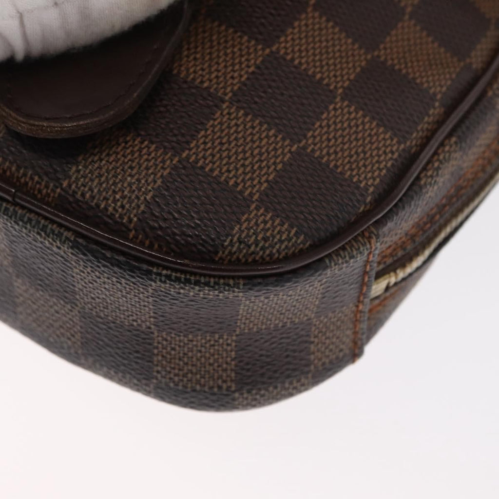 Louis Vuitton Pochette Gange Damier Brown Canvas Clutche & Pouche Bag (Pre-Owned)