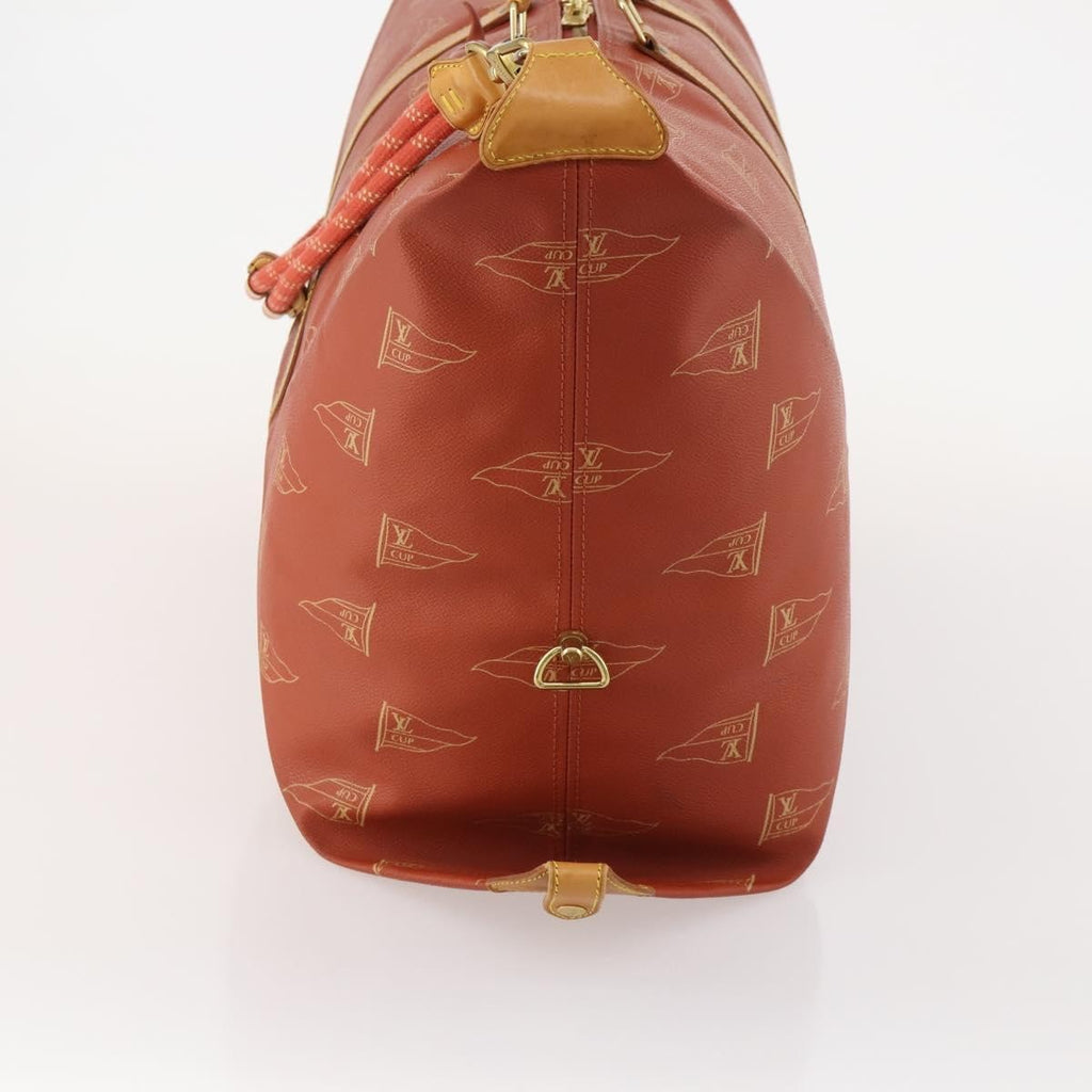Louis Vuitton Cup Garment Cover Coated Canvas Red Pvc Travel Bag Bag (Pre-Owned)