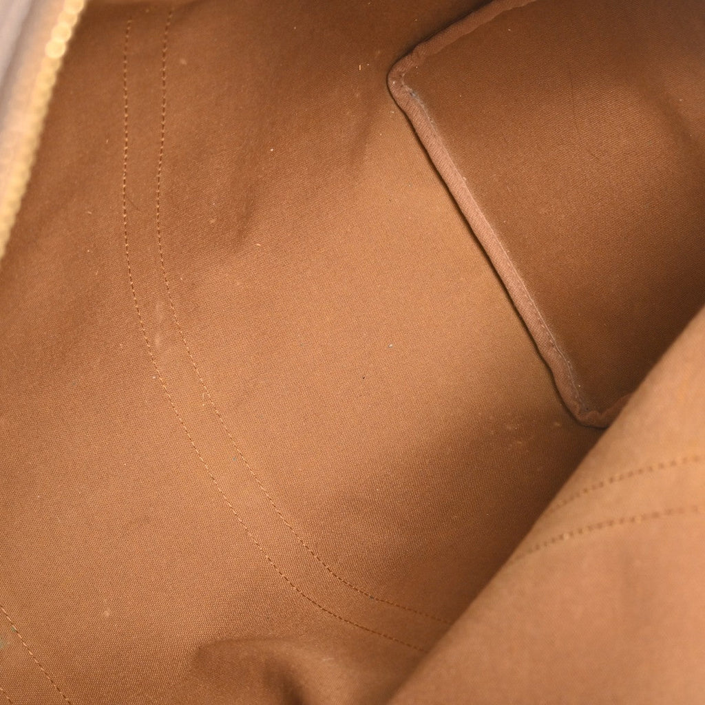 Louis Vuitton Keepall Bag Monogram Canvas Brown Canvas Travel Bag Bag (Pre-Owned)