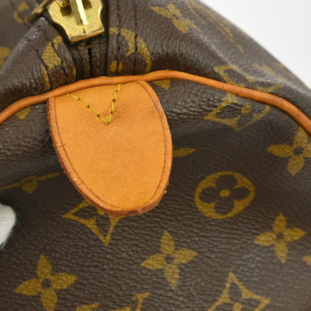 Louis Vuitton Keepall Bag Monogram Canvas Brown Canvas Travel Bag Bag (Pre-Owned)