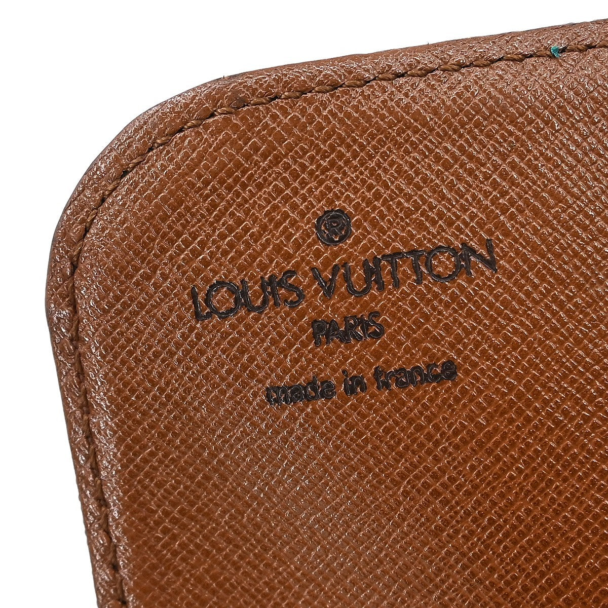 Louis Vuitton Cartouchiere Handbag Monogram Canvas Brown Canvas Shoulder Bag Bag (Pre-Owned)