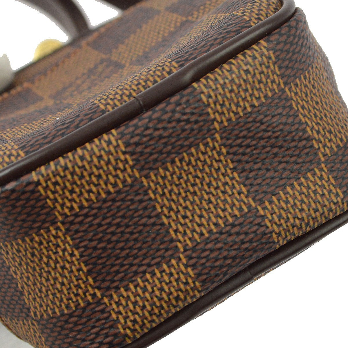 Louis Vuitton Etui Okapi Camera Case Damier Brown Canvas Shoulder Bag Bag (Pre-Owned)