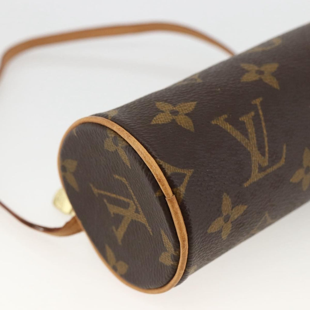 Louis Vuitton Papillon Pochette Monogram Canvas Brown Canvas Clutche & Pouche Bag (Pre-Owned)