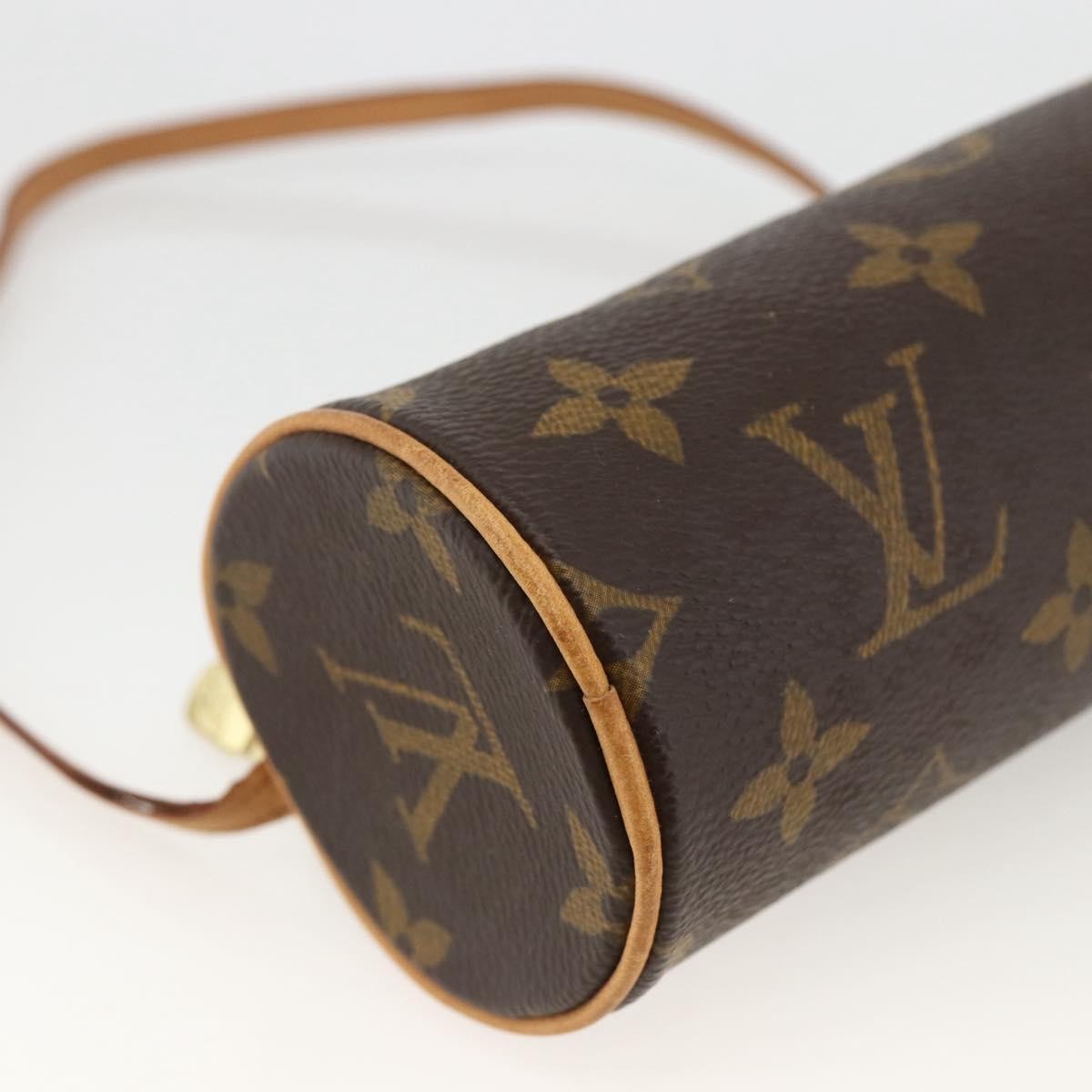 Louis Vuitton Papillon Pochette Monogram Canvas Brown Canvas Clutche & Pouche Bag (Pre-Owned)
