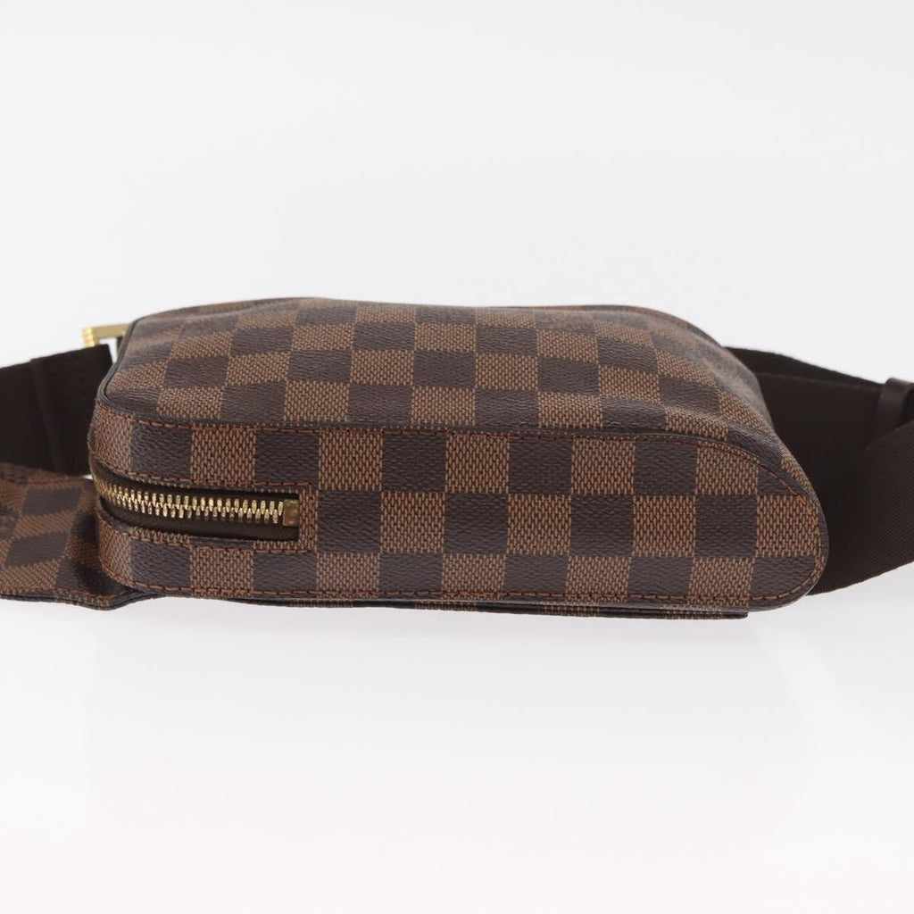 Louis Vuitton Geronimos Waist Bag Damier Brown Canvas Clutche & Pouche Bag (Pre-Owned)