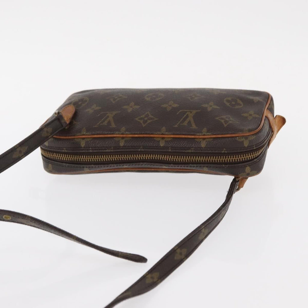 Louis Vuitton Pochette Marly Bandouliere Bag Monogram Canvas Brown Canvas Shoulder Bag Bag (Pre-Owned)