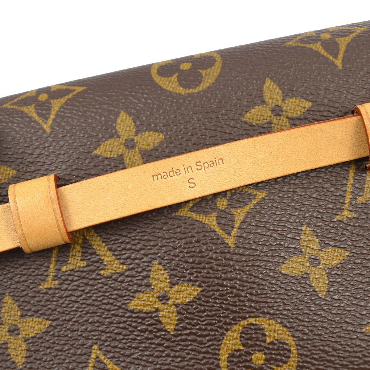Louis Vuitton Florentine Waist Bag Monogram Canvas Brown Canvas Clutche & Pouche Bag (Pre-Owned)