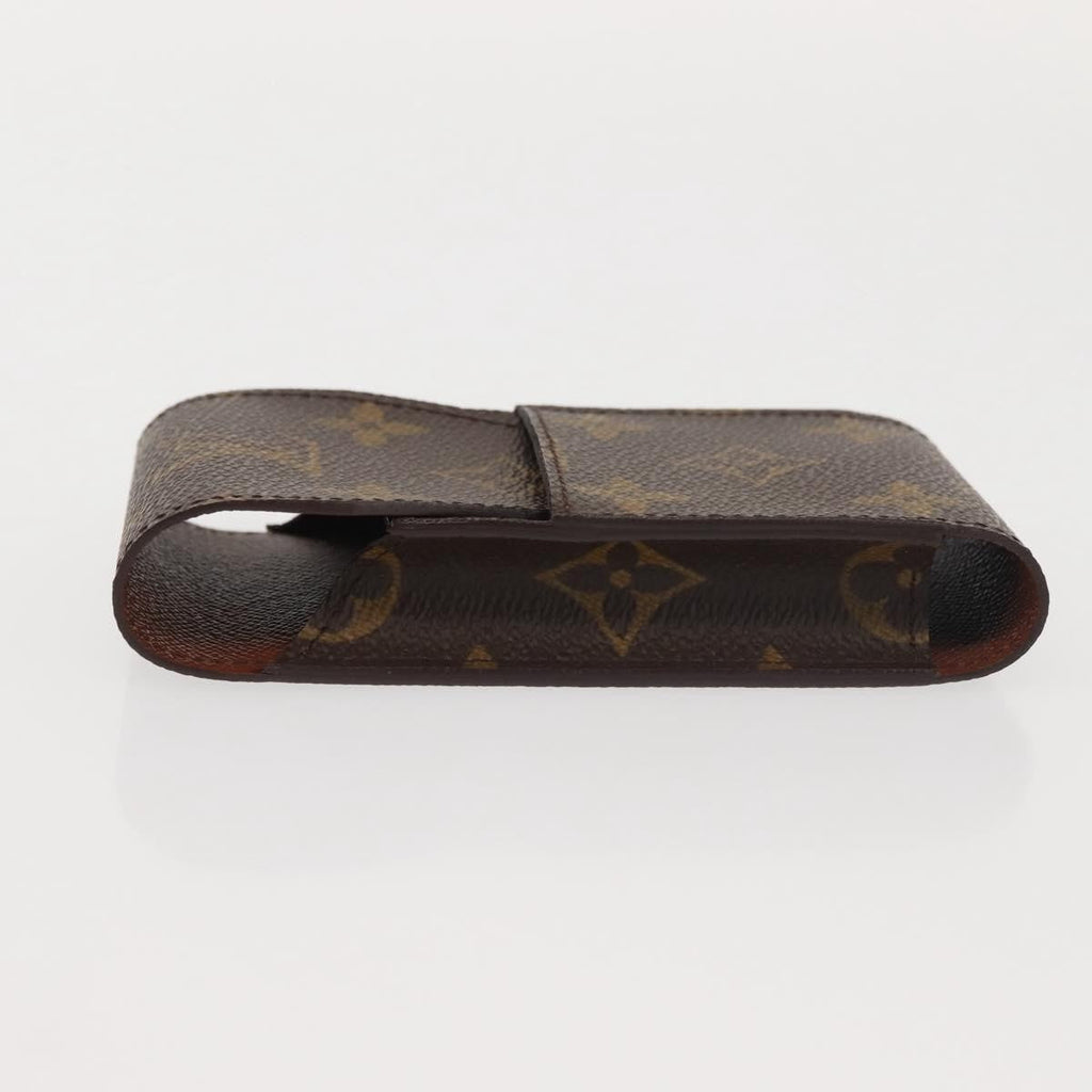 Louis Vuitton Etui Cigarette Case Monogram Canvas Brown Canvas Accessory (Pre-Owned)