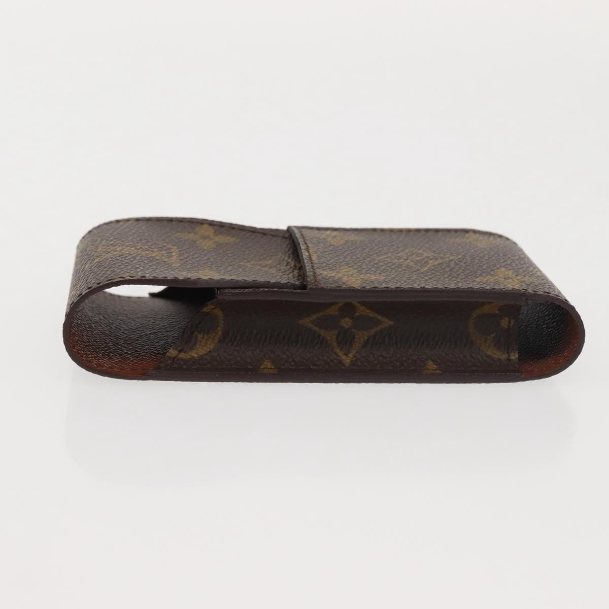 Louis Vuitton Etui Cigarette Case Monogram Canvas Brown Canvas Accessory (Pre-Owned)