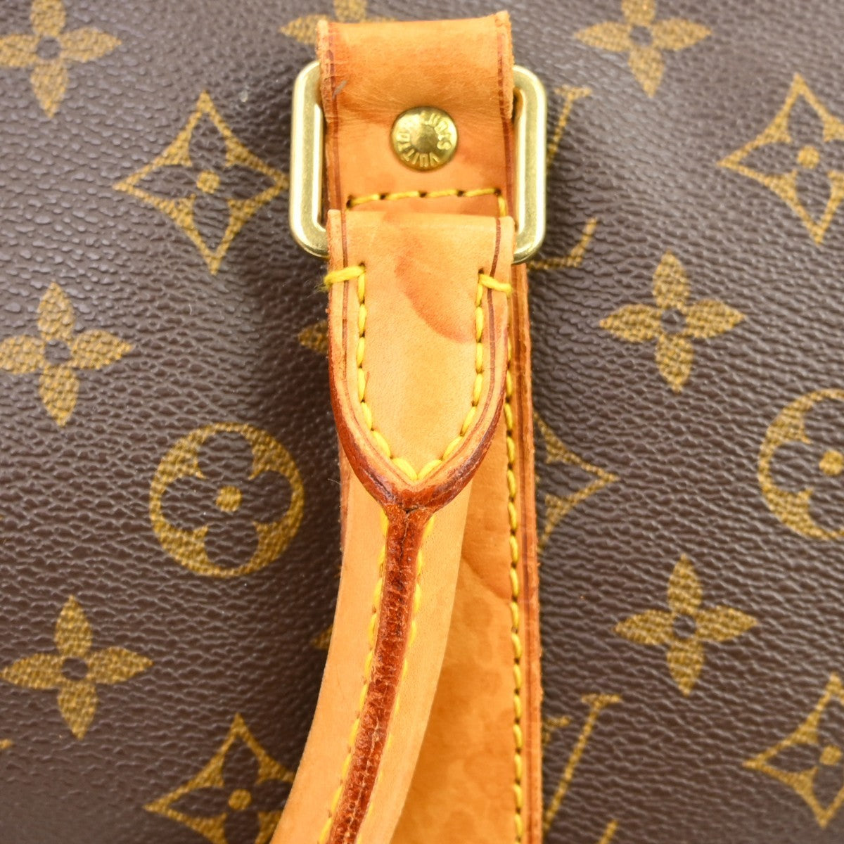 Louis Vuitton Keepall Bag Monogram Canvas Brown Canvas Travel Bag Bag (Pre-Owned)