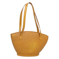 Louis Vuitton Saint Jacques Handbag Epi Leather Yellow Leather Shoulder Bag Bag (Pre-Owned)