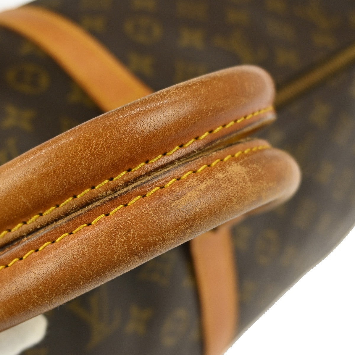 Louis Vuitton Keepall Bag Monogram Canvas Brown Canvas Travel Bag Bag (Pre-Owned)