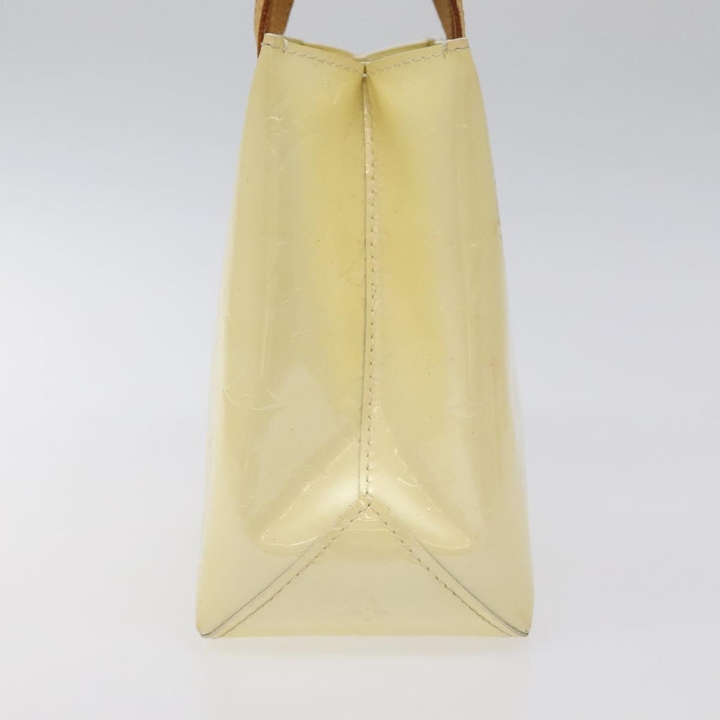 Louis Vuitton Reade Handbag Monogram Vernis Beige Patent_Leather Bag (Pre-Owned)