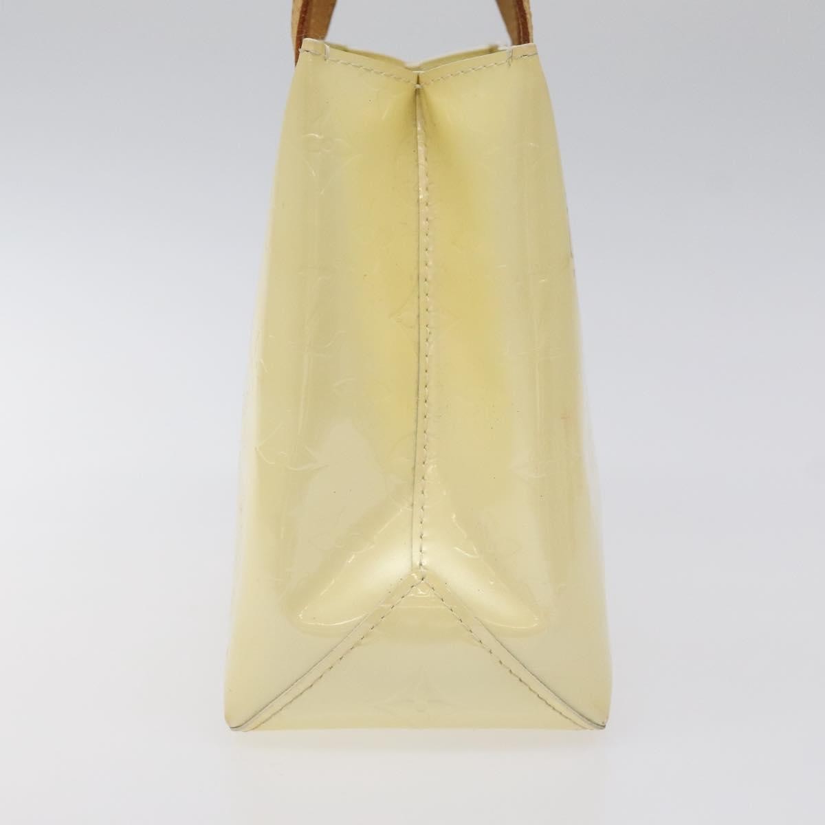 Louis Vuitton Reade Handbag Monogram Vernis Beige Patent_Leather Bag (Pre-Owned)