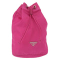 Prada Pochette Nylon Pink Nylon Clutche & Pouche Bag (Pre-Owned)